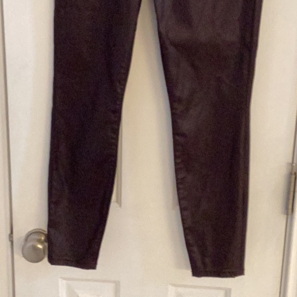 KUT from the Kloth Deepest Plum Coated Skinny Jeans - Picture 3 of 10